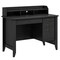 Computer Desk with Storage Vintage Design, Shelves and 4 Drawers